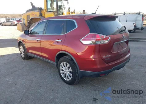 2015 Nissan Rogue S from USA, damaged, VIN KNMAT2MT1FP581360
